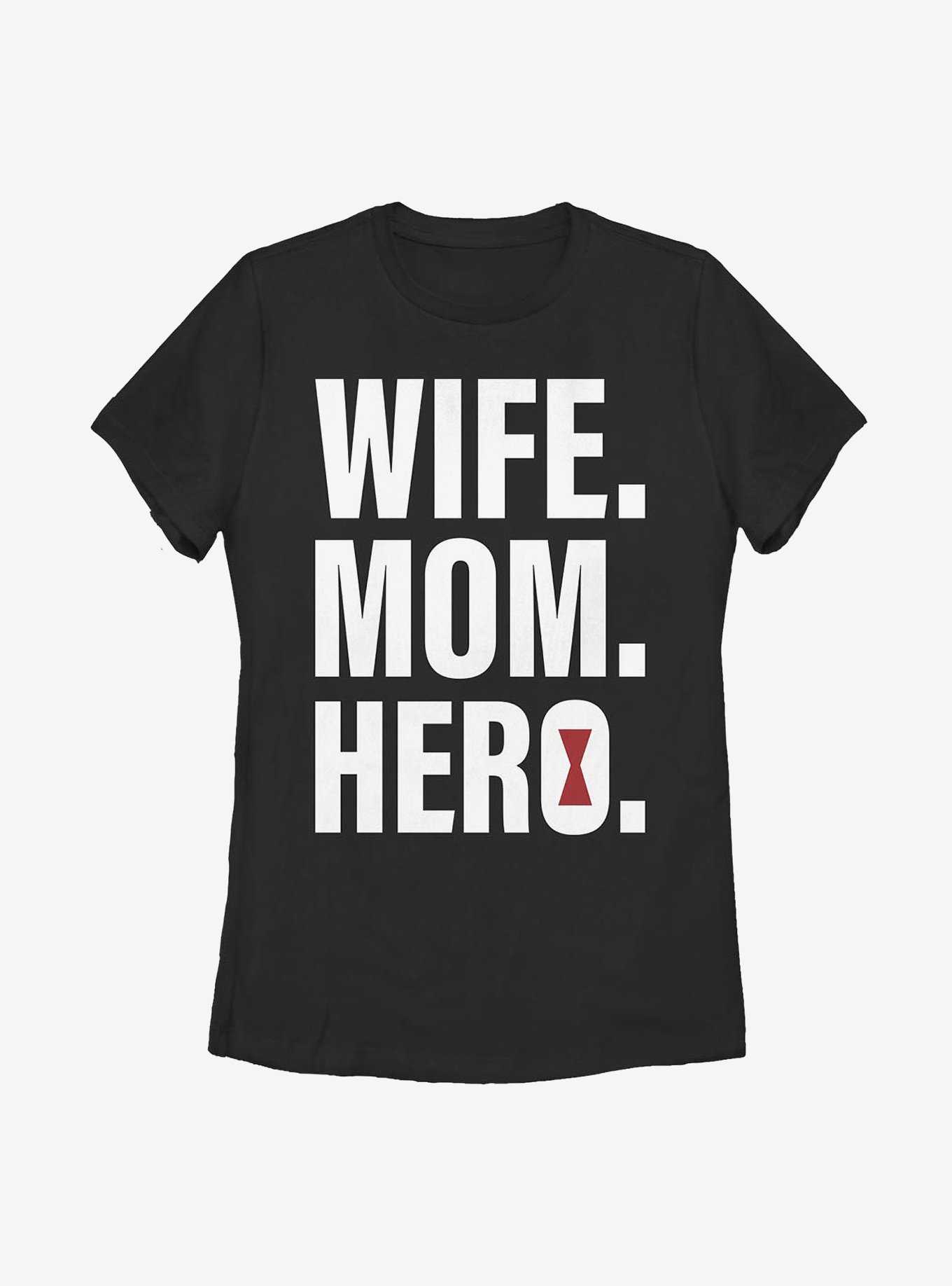 Marvel Black Widow Wife Mom Black Widow Womens T-Shirt, , hi-res