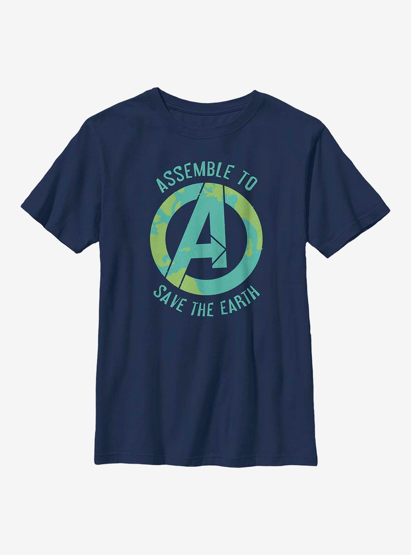 Marvel Avengers Assembling To Save Youth T-Shirt, , hi-res