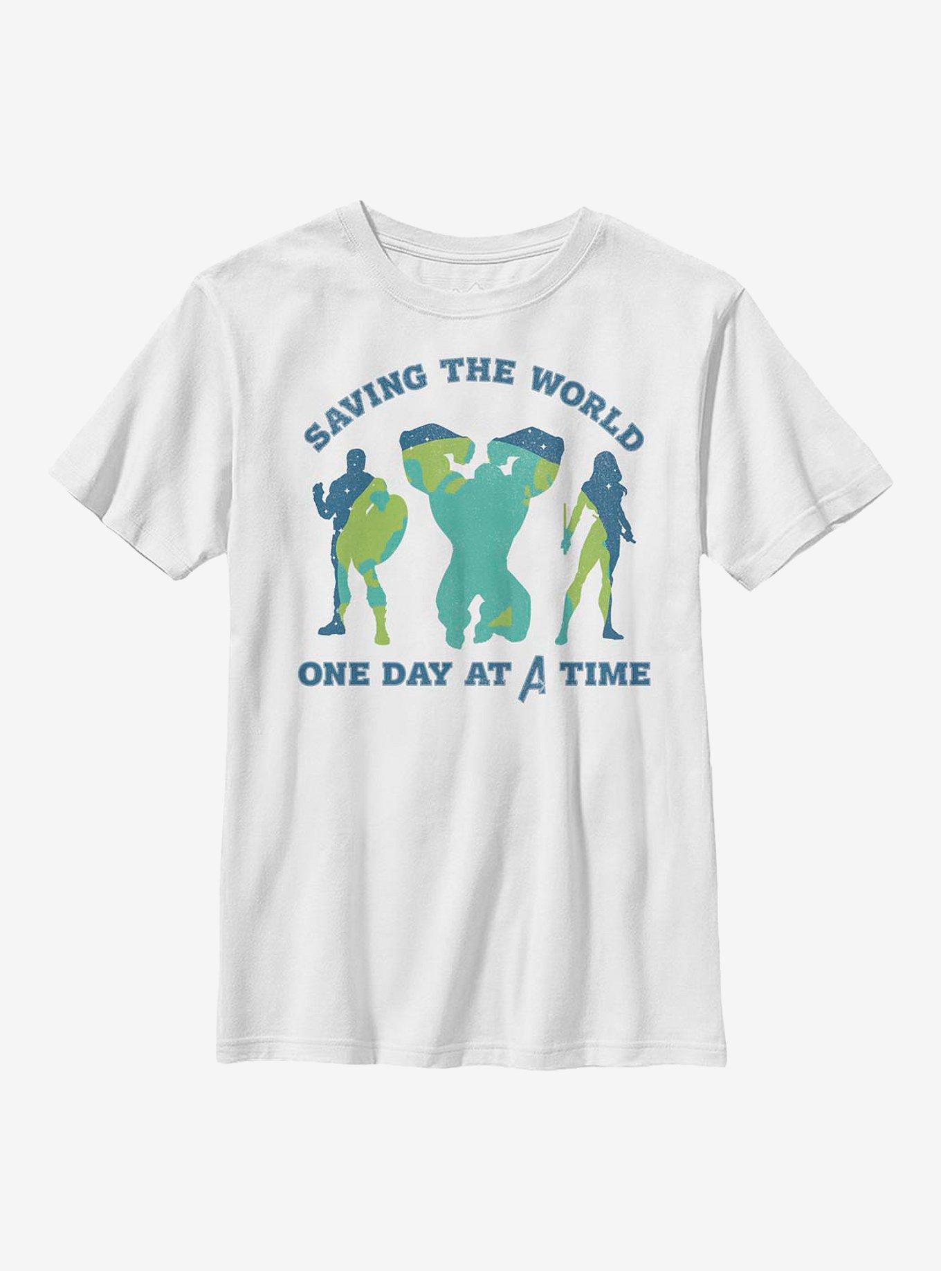 Marvel Avengers Team Earth Day Youth T-Shirt, , hi-res