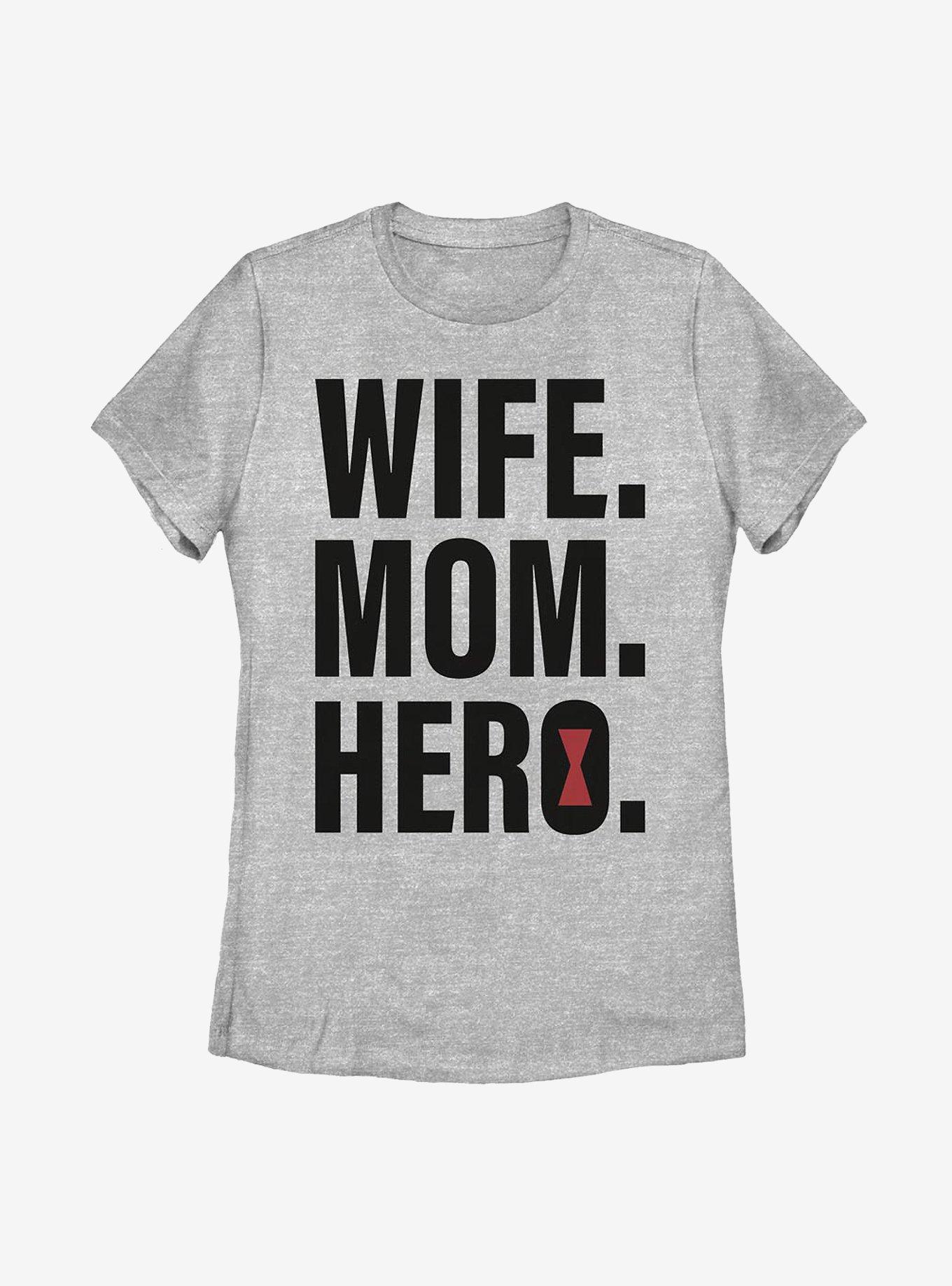 Marvel Black Widow Wife Mom Black Widow Womens T-Shirt, , hi-res