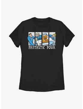 Marvel Fantastic Four Fantastic Comic Womens T-Shirt, , hi-res