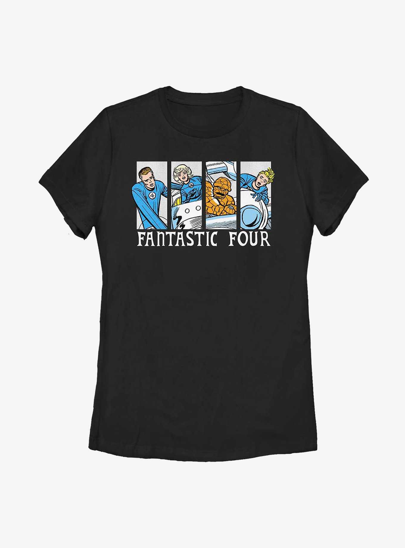 Marvel Fantastic Four Fantastic Comic Womens T-Shirt, , hi-res