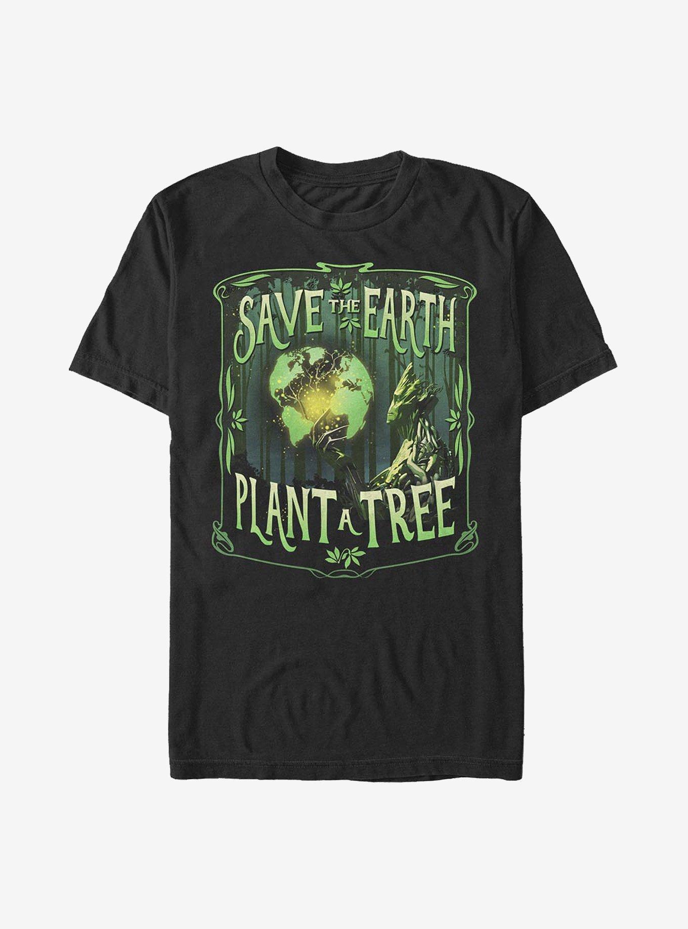 Marvel Guardians Of The Galaxy Groot Trees Save Earth T-Shirt, , hi-res