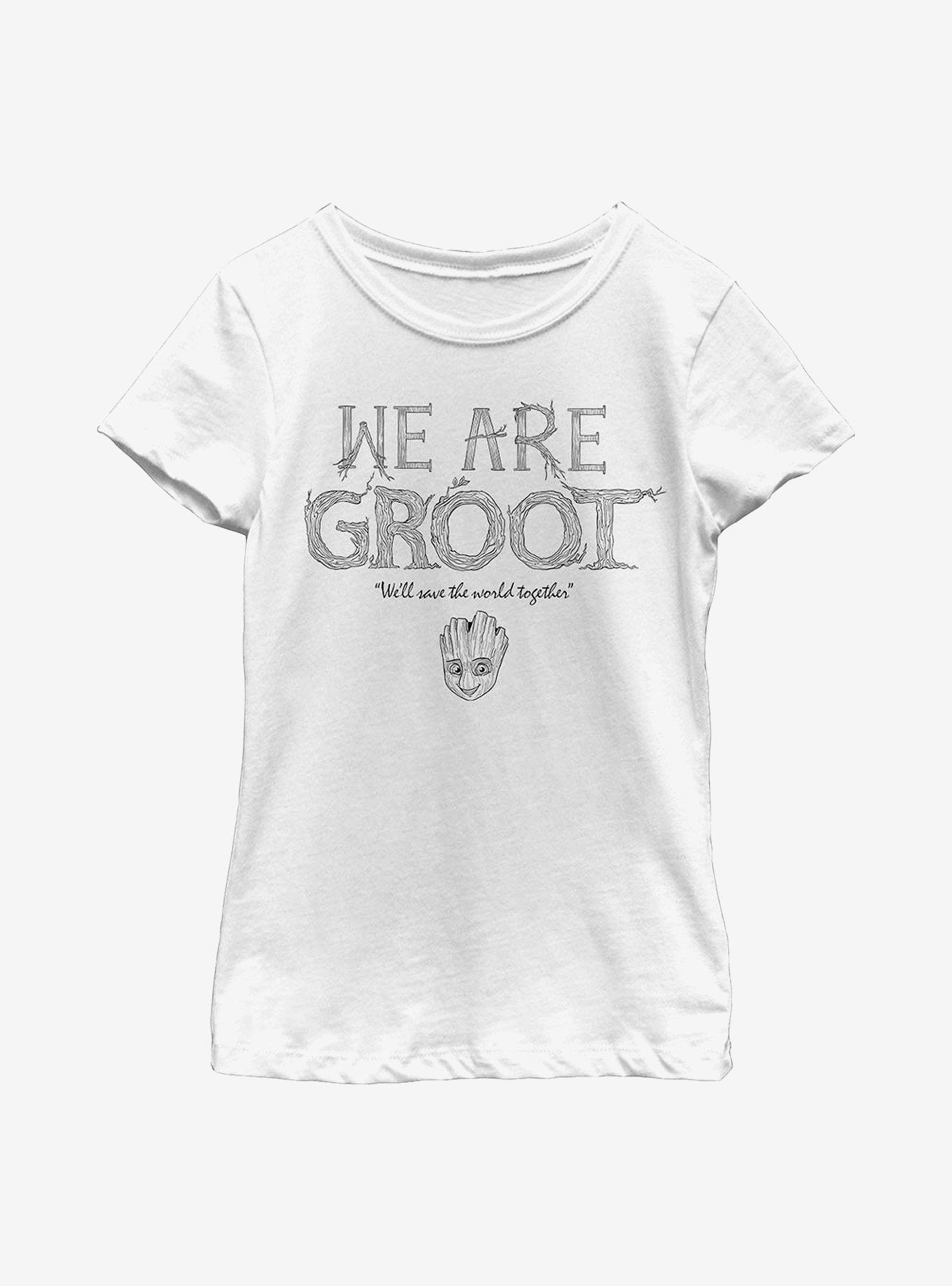 Marvel Guardians Of The Galaxy Grow Together Youth Girls T-Shirt, , hi-res