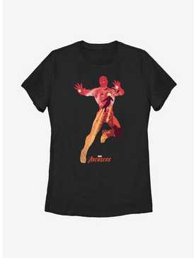 Marvel Iron Man Scene Womens T-Shirt, , hi-res