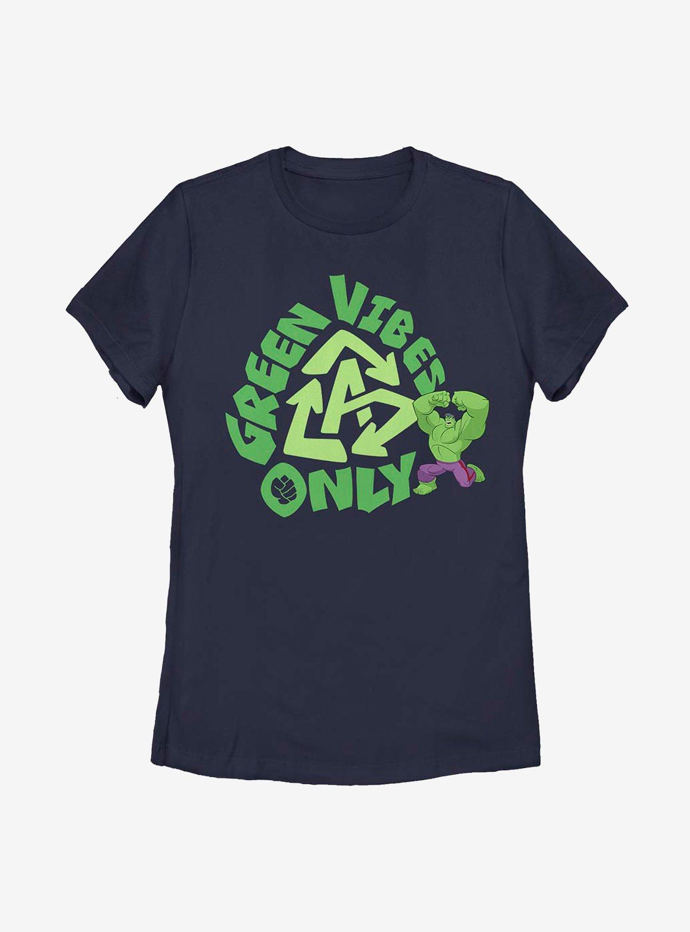 Marvel Hulk Green Vibes Womens T-Shirt, , hi-res