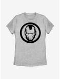 Marvel Iron Man Woodcut Ironman Womens T-Shirt, ATH HTR, hi-res