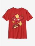Marvel Iron Man Iron Man Birthday Youth T-Shirt, RED, hi-res