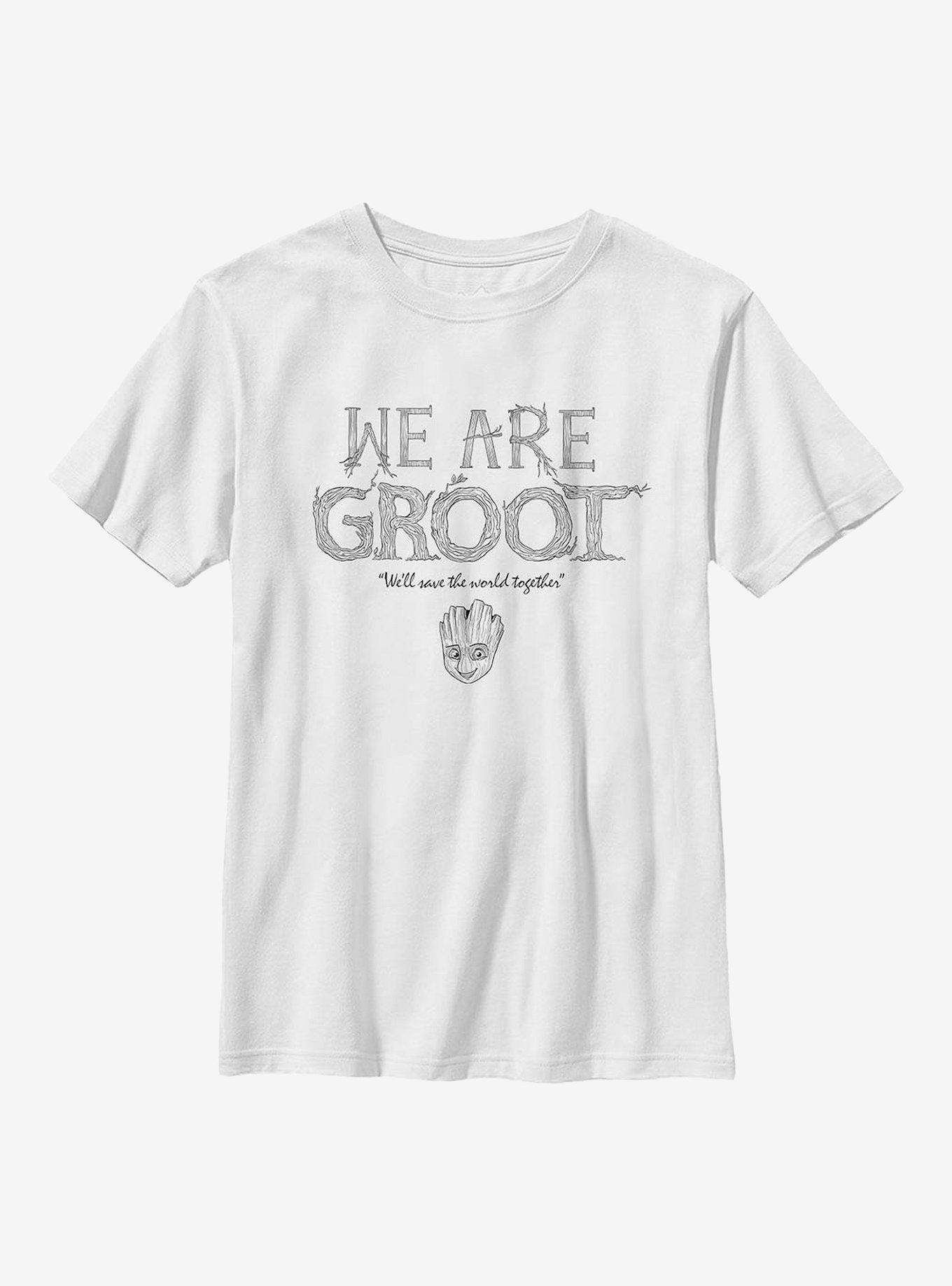 Marvel Guardians Of The Galaxy Grow Together Youth T-Shirt, , hi-res