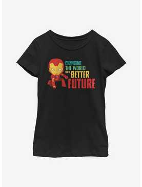 Marvel Iron Man Better Future Youth Girls T-Shirt, , hi-res