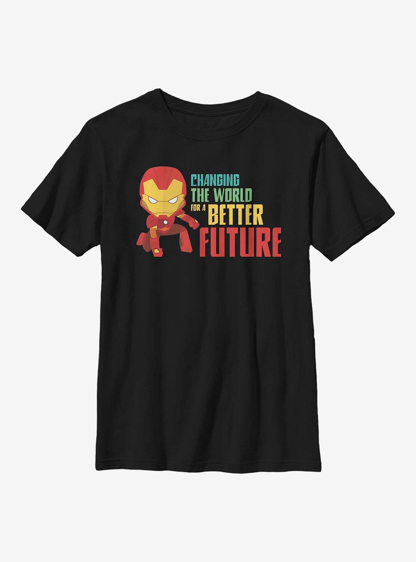 Marvel Iron Man Better Future Youth T-Shirt, , hi-res