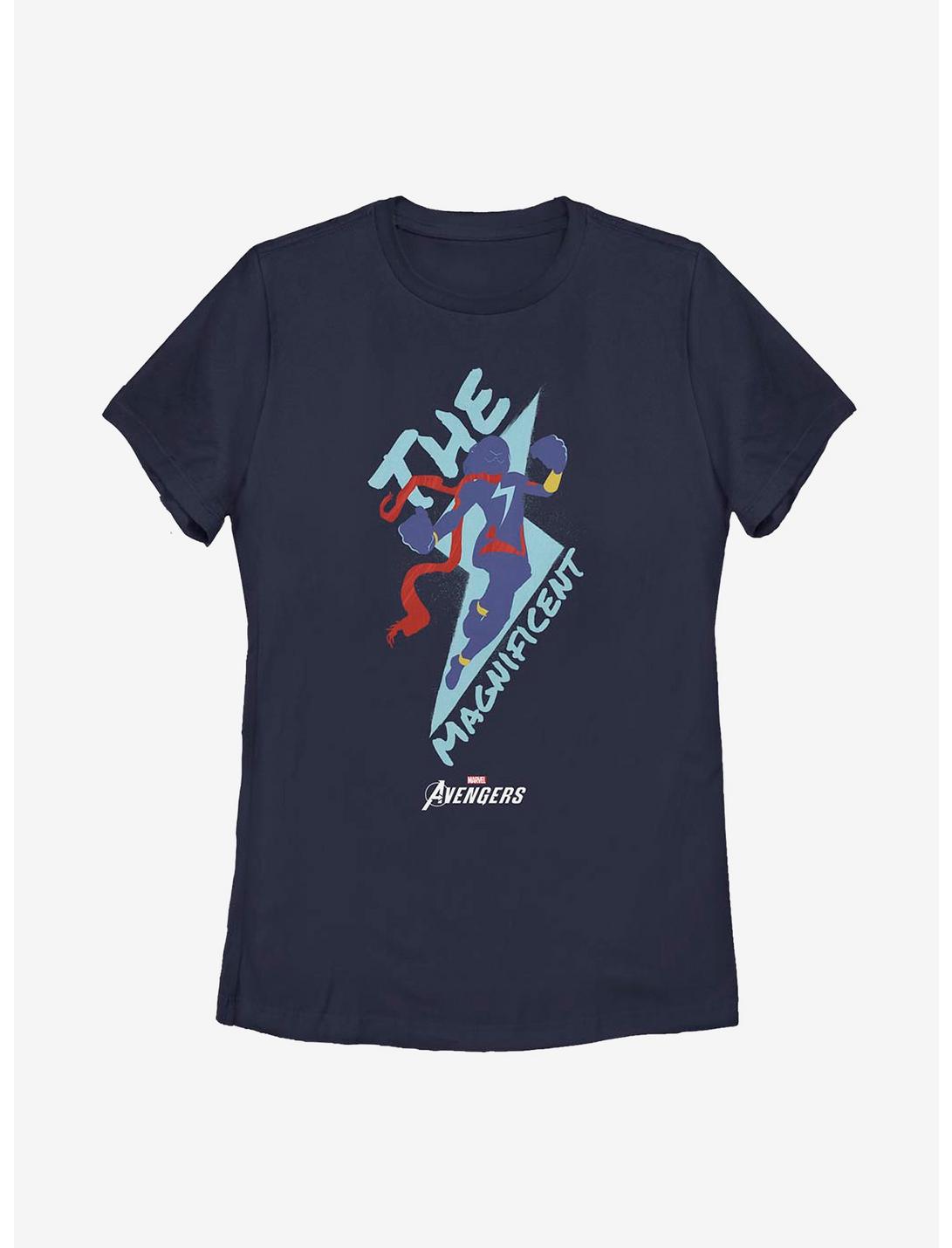 Marvel Ms. Marvel The Magnificent Womens T-Shirt, NAVY, hi-res