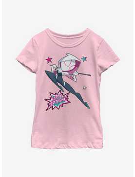 Marvel Spider Gwen Birthday Youth Girls T-Shirt, , hi-res