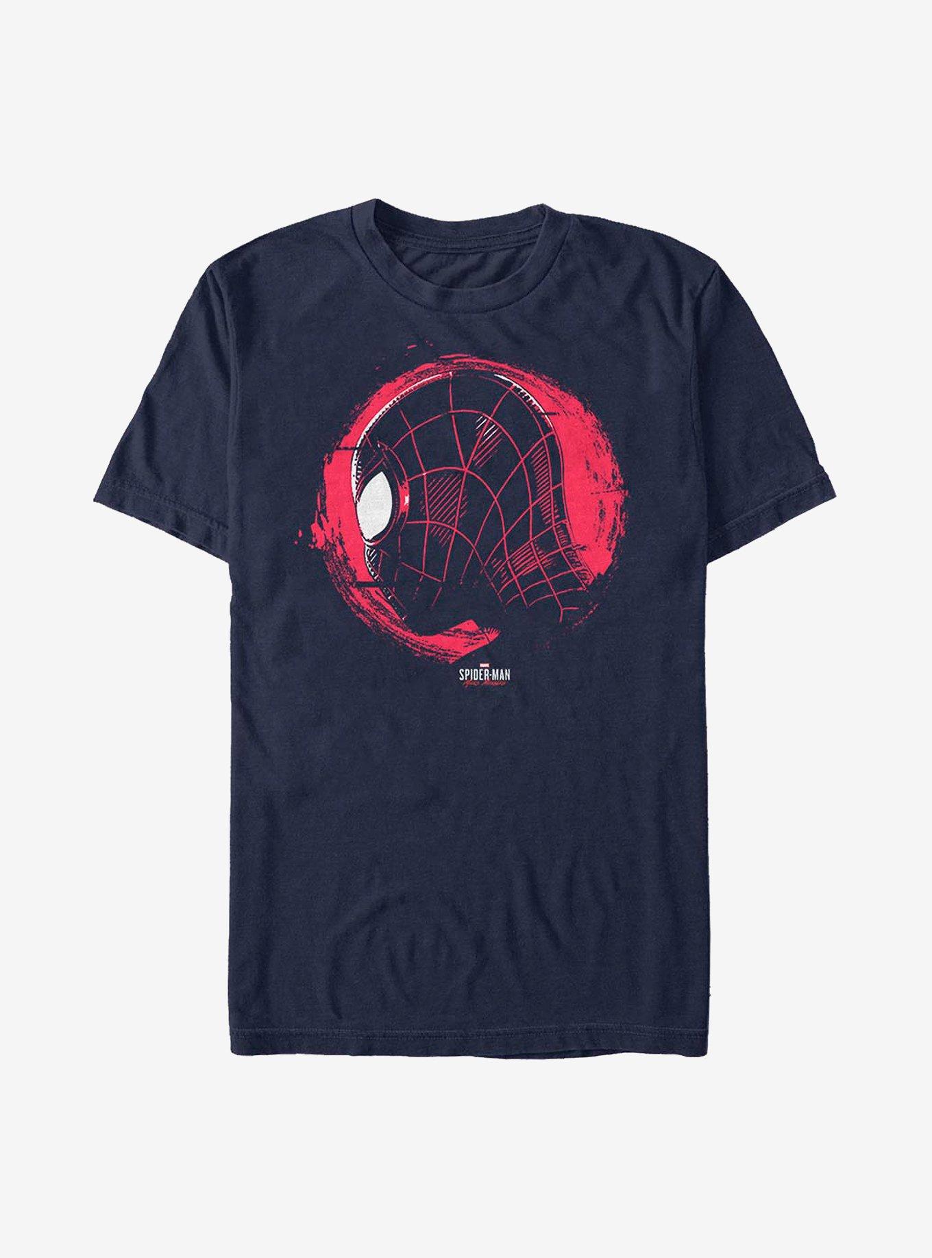 Marvel Spider-Man Circle Face T-Shirt, , hi-res