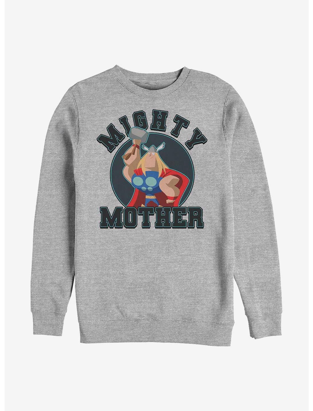 Marvel Thor Mighty Mother Sweatshirt, ATH HTR, hi-res