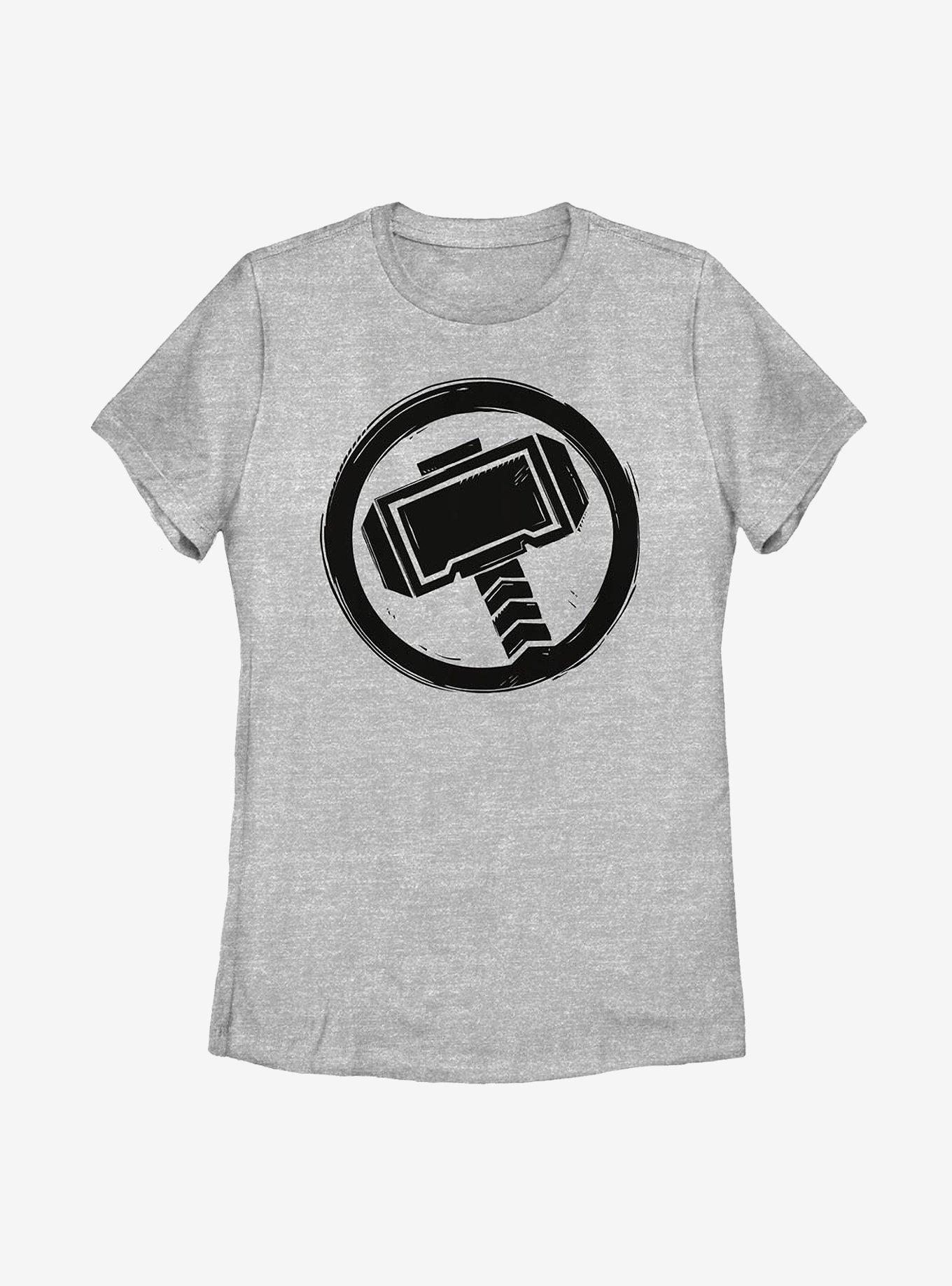 Marvel Thor Woodcut Thor Womens T-Shirt, , hi-res
