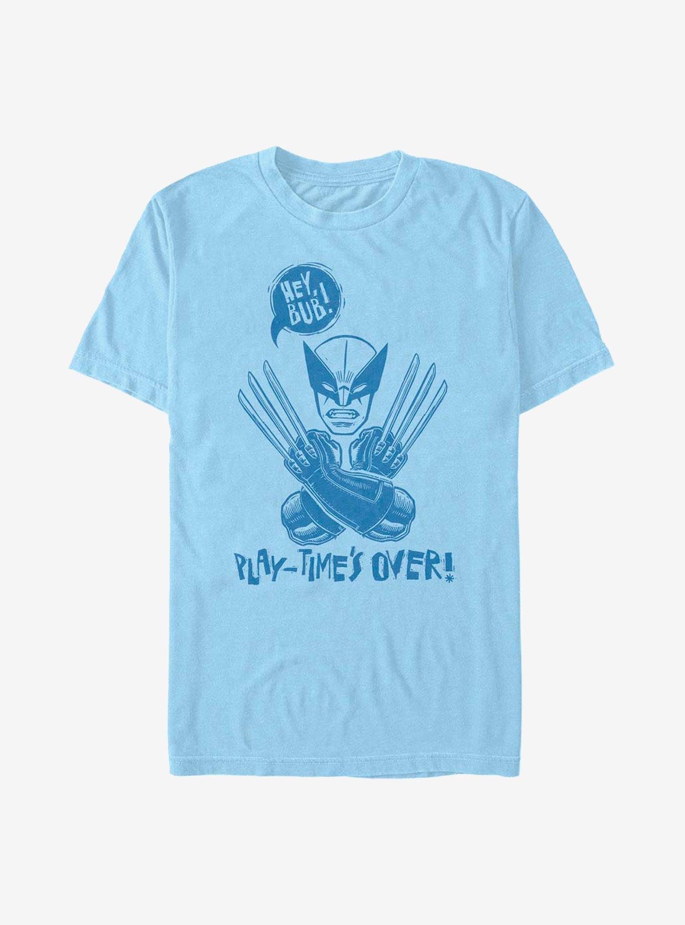 Marvel Wolverine Bub T-Shirt - BLUE | BoxLunch