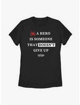 Marvel Spider-Man Hero Text Womens T-Shirt, , hi-res