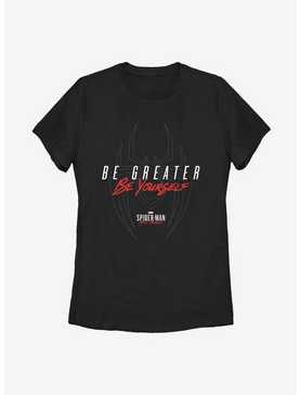 Marvel Spider-Man Be Greater Be Yourself Womens T-Shirt, , hi-res