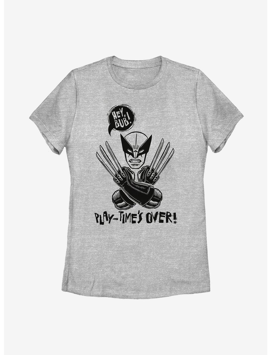 Marvel Wolverine Bub Womens T-Shirt, ATH HTR, hi-res