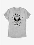 Marvel Wolverine Head Womens T-Shirt, ATH HTR, hi-res
