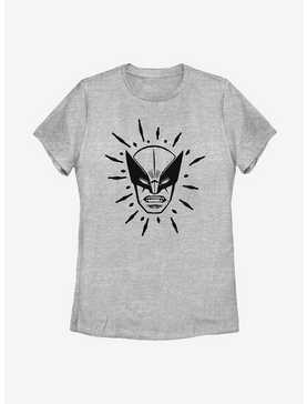 Marvel Wolverine Head Womens T-Shirt, , hi-res
