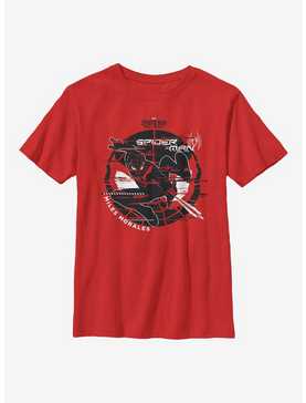 Marvel Spider-Man 2 Tone Glitch Art Youth T-Shirt, , hi-res