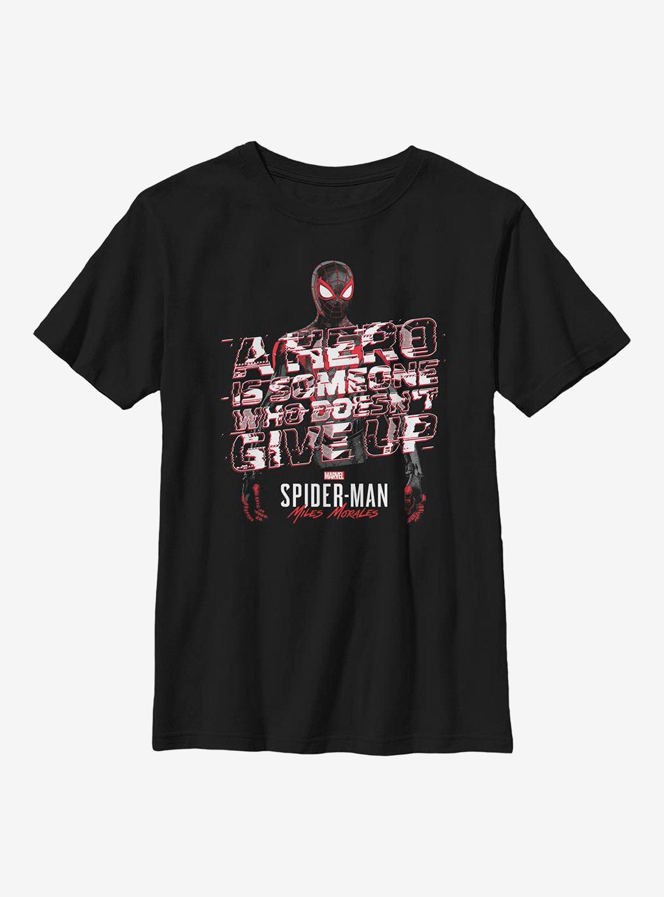 Marvel Spider-Man A Hero Editorial Youth T-Shirt, , hi-res