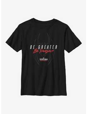 Marvel Spider-Man Be Greater Be Yourself Youth T-Shirt, , hi-res
