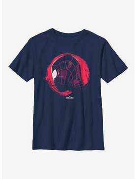 Marvel Spider-Man Circle Face Youth T-Shirt, , hi-res