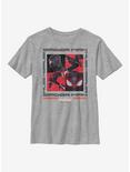 Marvel Spider-Man Square Up Youth T-Shirt, ATH HTR, hi-res