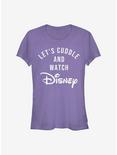 Disney Classic Logo Cuddles Girls T-Shirt, PURPLE, hi-res