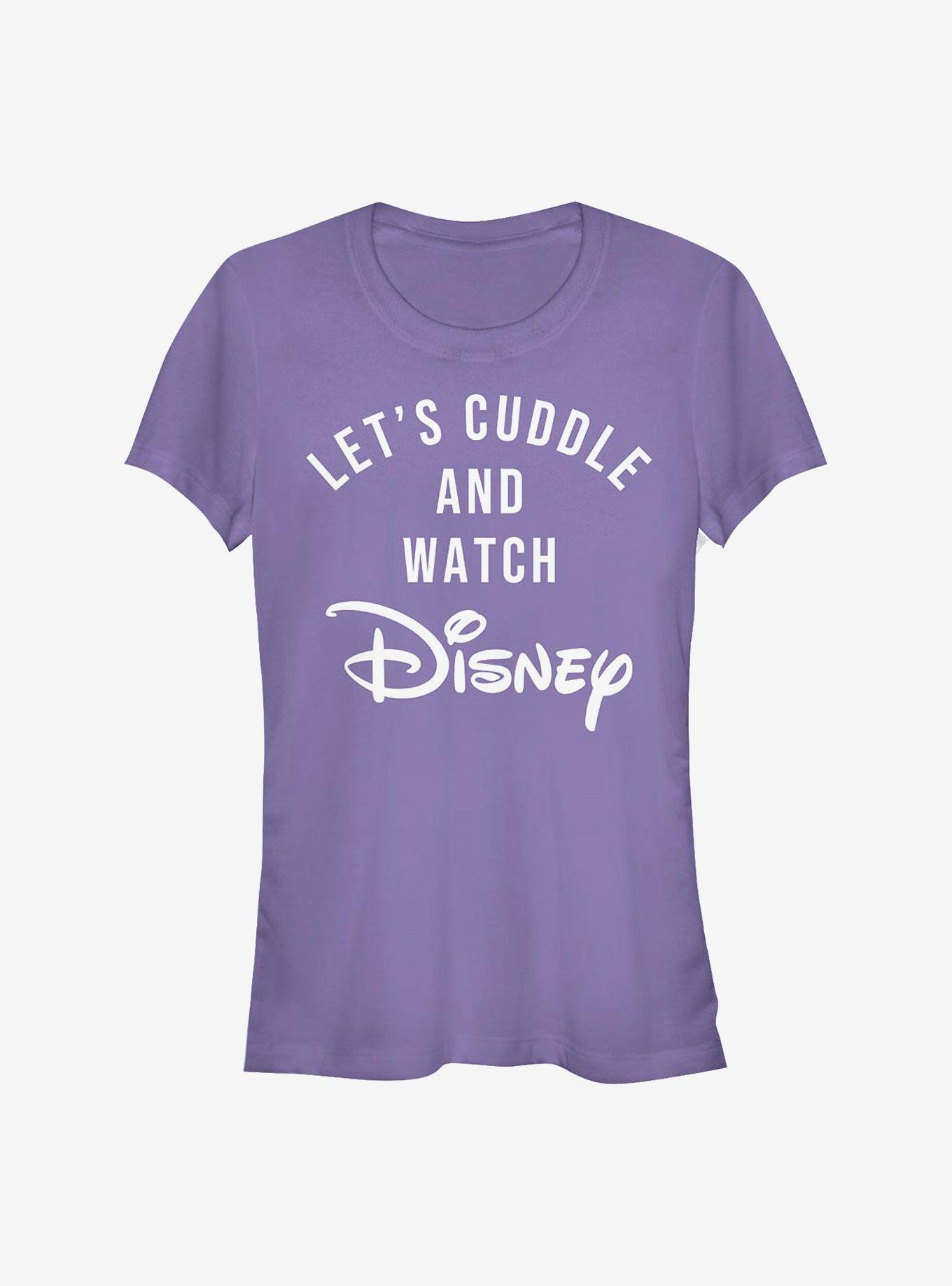 Disney Classic Logo Cuddles Girls T-Shirt, PURPLE, hi-res