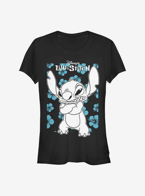 Disney Lilo Stitch Angry Girls T-Shirt BLACK Hot Topic