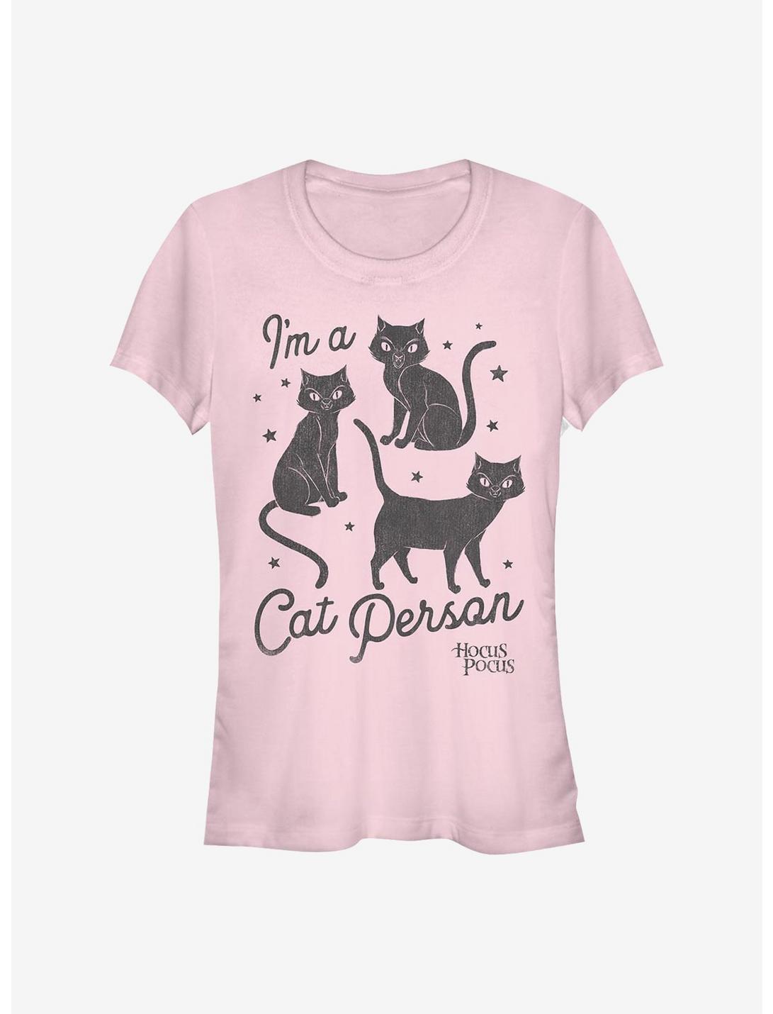 Disney Hocus Pocus Cat Person Girls T-Shirt, LIGHT PINK, hi-res