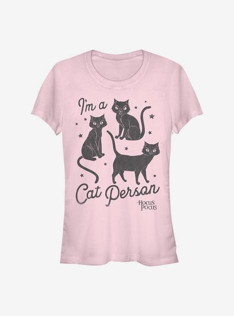 Disney Hocus Pocus Cat Person Girls T-Shirt - PINK | Hot Topic