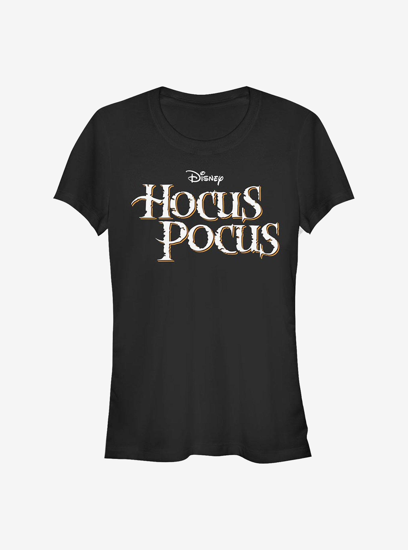 Disney Hocus Pocus Hocus Pocus Logo Girls T-Shirt, BLACK, hi-res