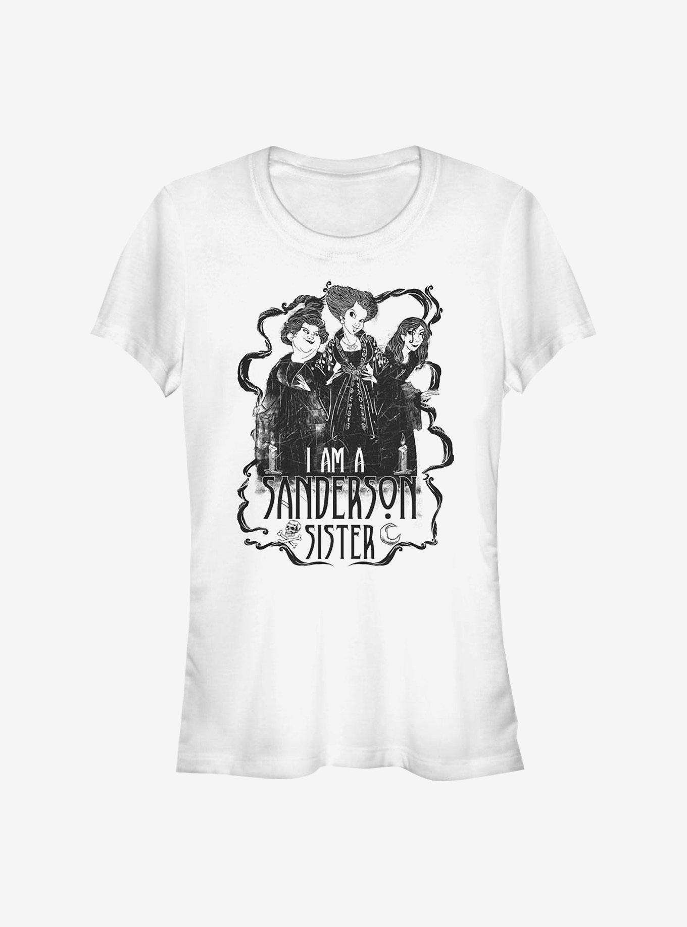 Disney Hocus Pocus Sanderson Sister Girls TShirt WHITE Hot Topic