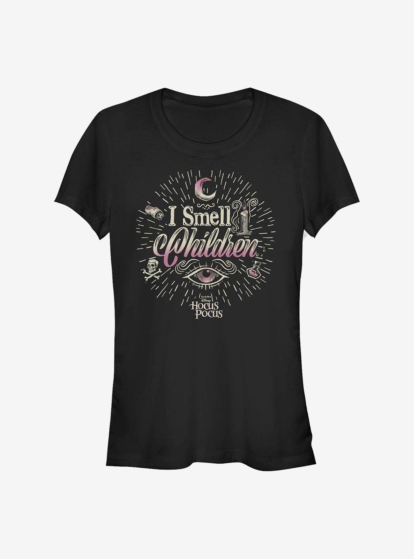 Disney Hocus Pocus Smelly Children Girls T-Shirt, BLACK, hi-res