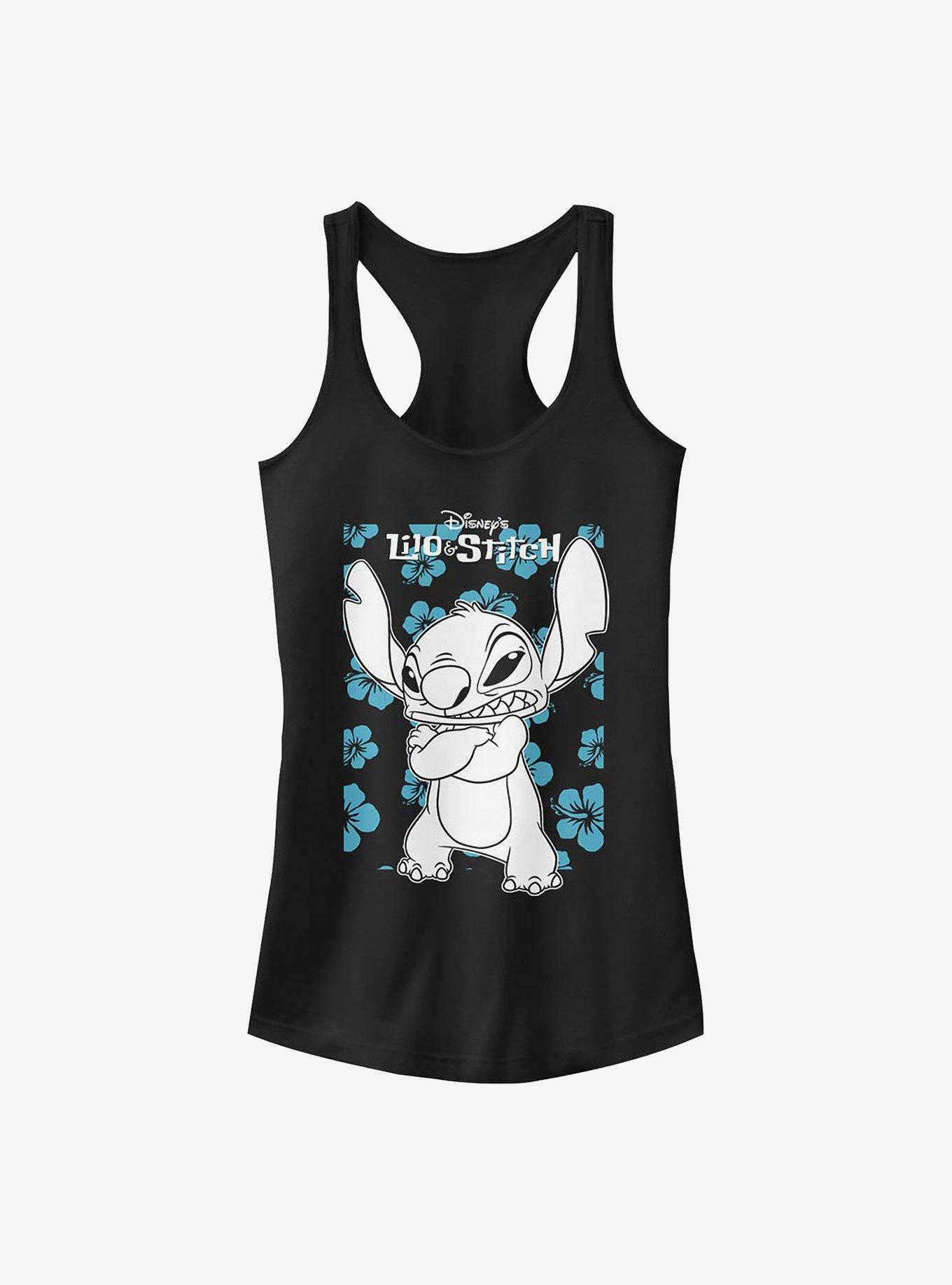 Disney Lilo & Stitch Angry Girls Tank, BLACK, hi-res