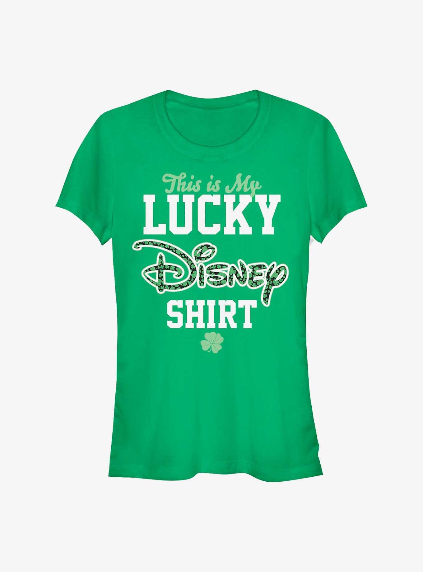 Disney Classic Lucky Disney Logo Girls T-Shirt, , hi-res