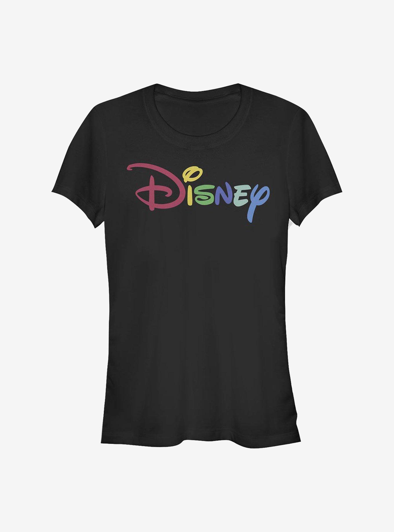 Disney Classic Multicolor Disney Logo Girls T-Shirt, , hi-res