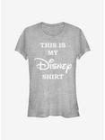 Disney Classic My Disney Logo Shirt Girls T-Shirt, ATH HTR, hi-res