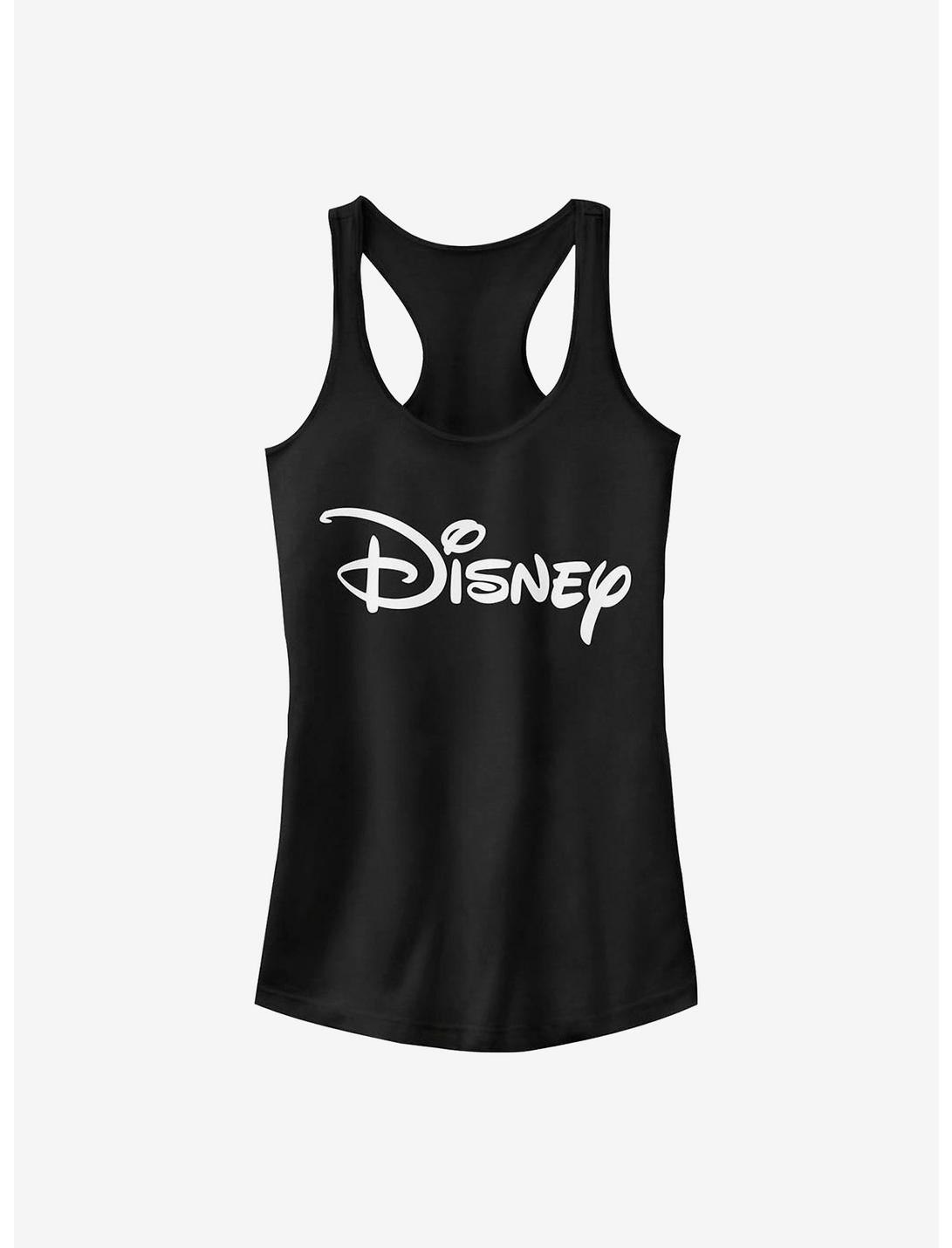 Disney Classic Basic Disney Logo Girls Tank, BLACK, hi-res