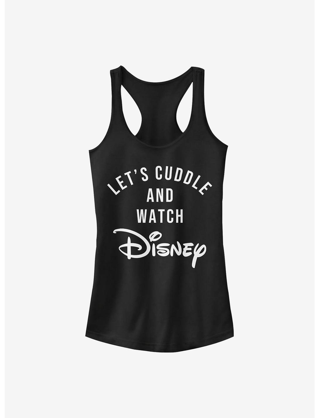 Disney Classic Logo Cuddles Girls Tank, BLACK, hi-res