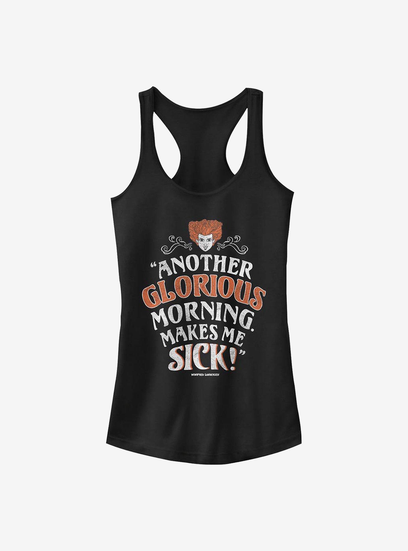 Disney Hocus Pocus Another Glorious Morning Girls Tank Top, BLACK, hi-res