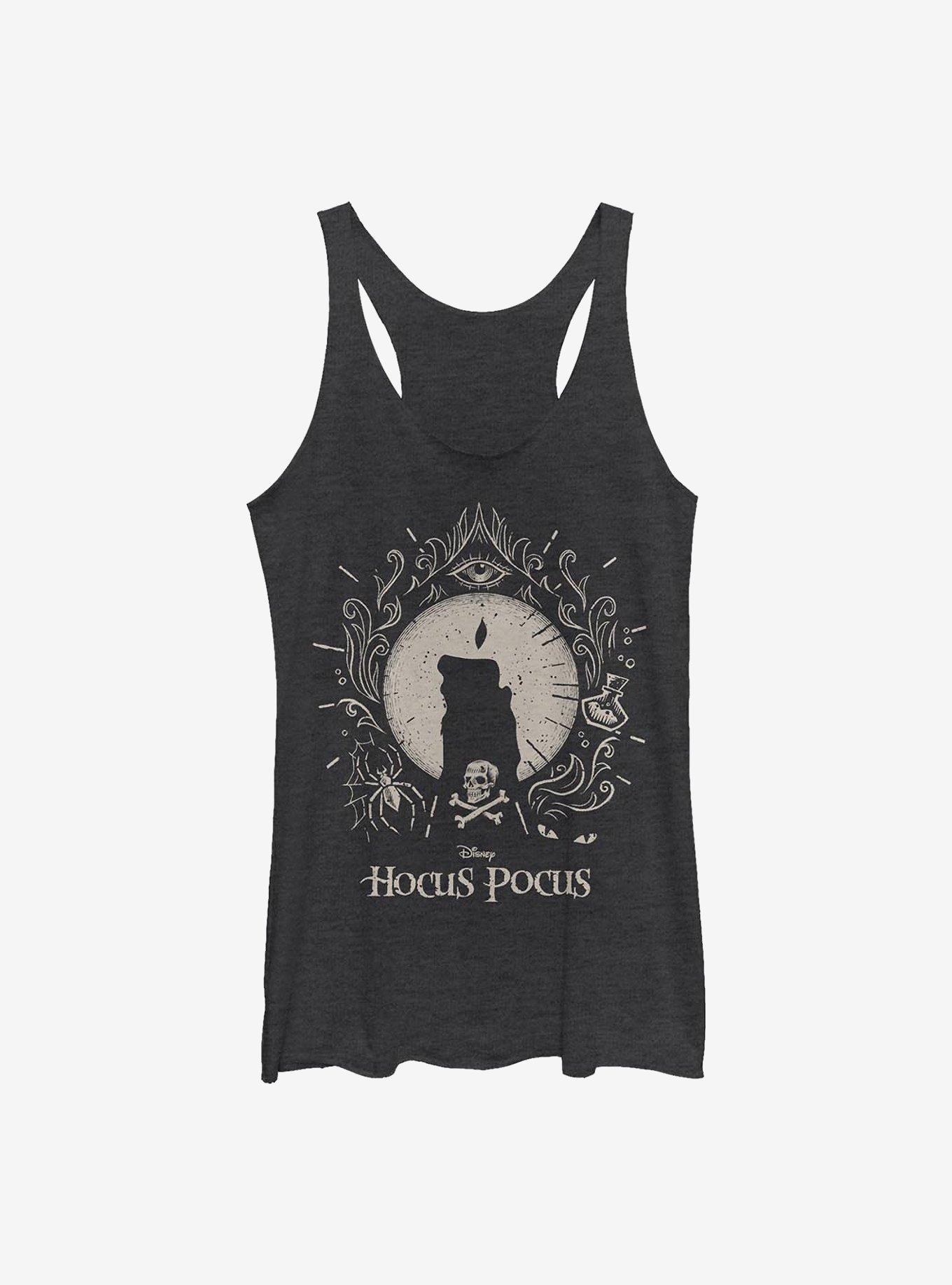 Disney Hocus Pocus Black Flame Girls Tank - BLACK