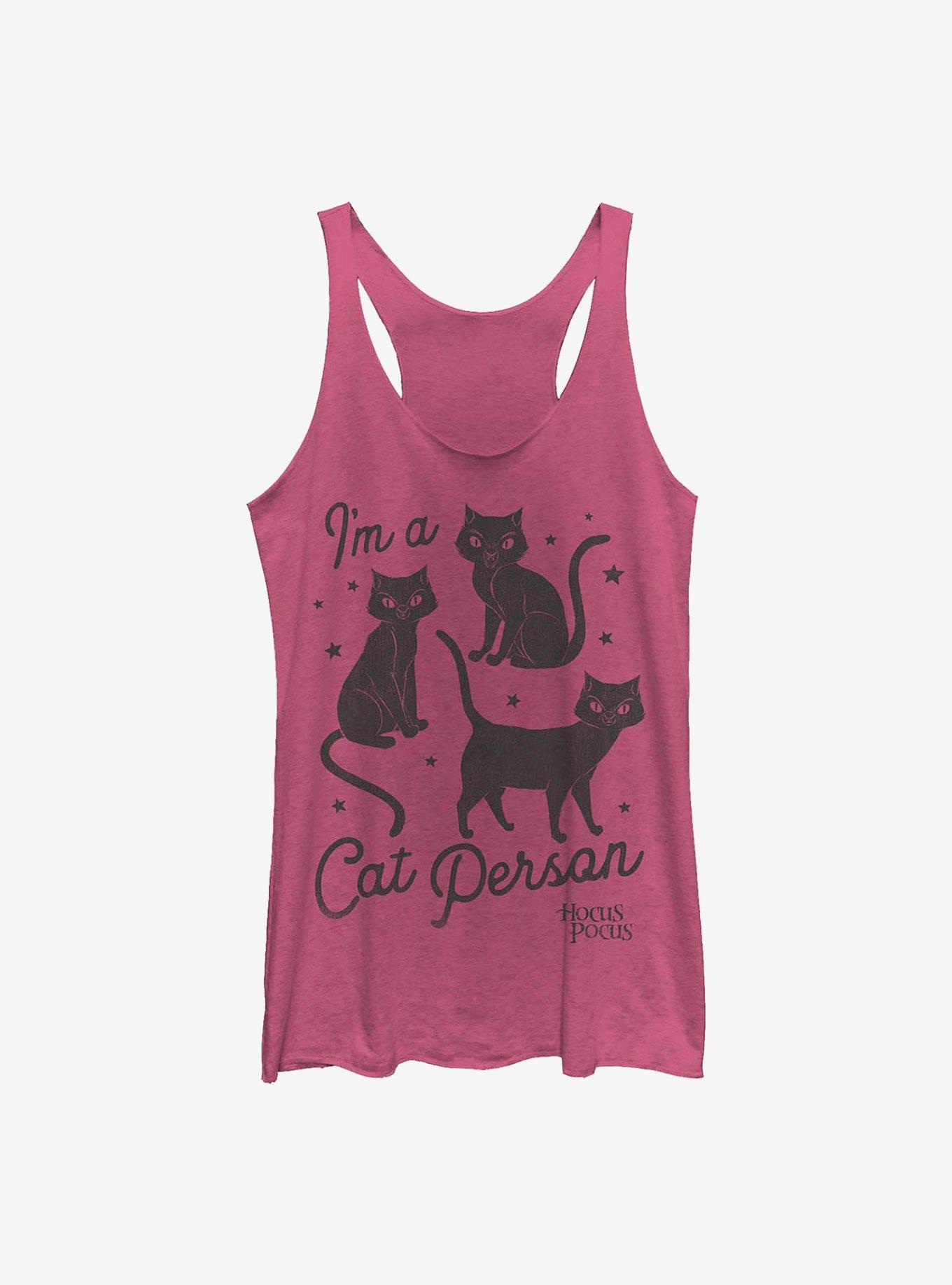 Disney Hocus Pocus Cat Person Girls Tank, PINK HTR, hi-res