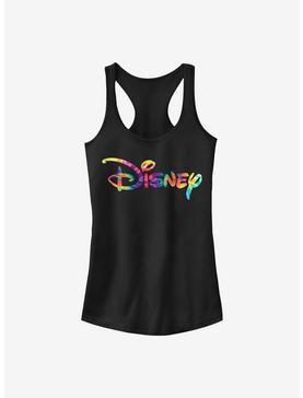 Disney Classic Logo Tie Dye Fill Girls Tank, , hi-res