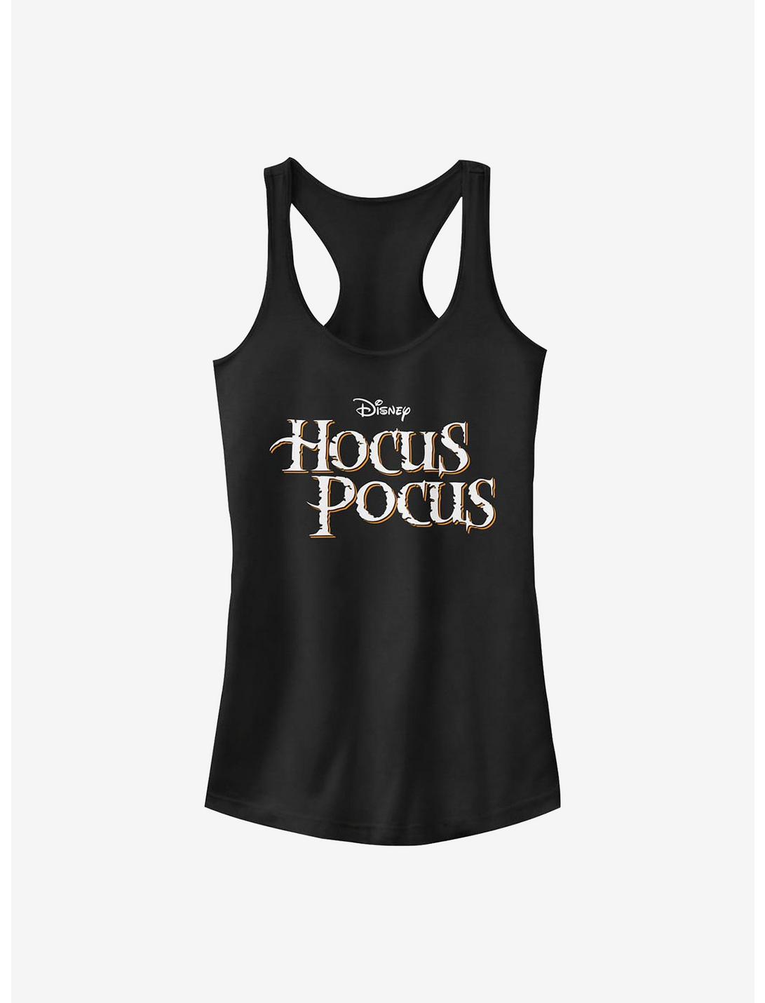 Disney Hocus Pocus Hocus Pocus Logo Girls Tank, BLACK, hi-res